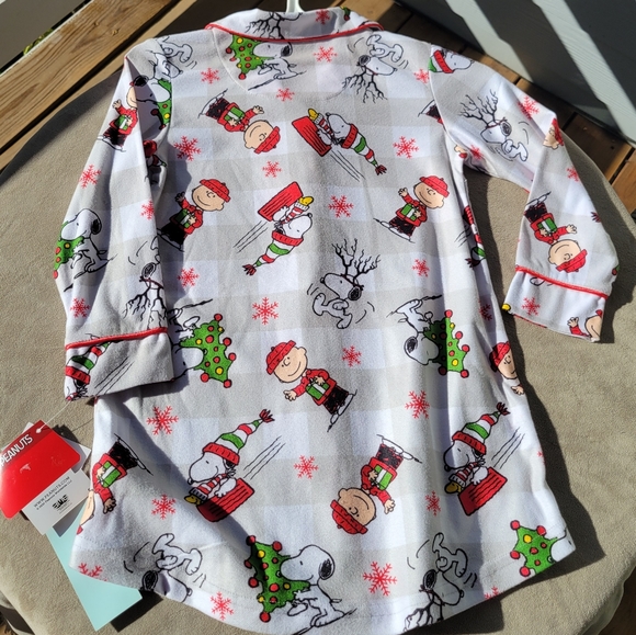 Peanuts Christmas nightgown Snoopy - Picture 4 of 4